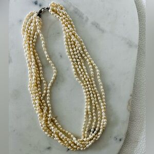Freshwater Pearl Choker Necklace